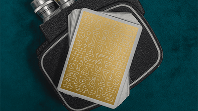 PlayingCardDecks.com-Icon Gold Playing Cards USPCC