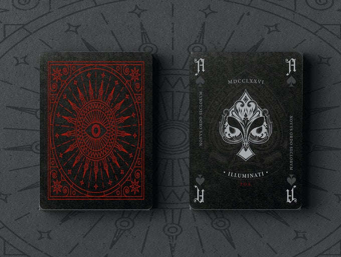 PlayingCardDecks.com-Illuminati Owl Playing Cards NPCC