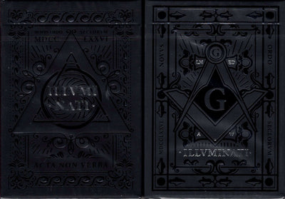 PlayingCardDecks.com-Illuminati Playing Cards 2 Deck Set NPCC