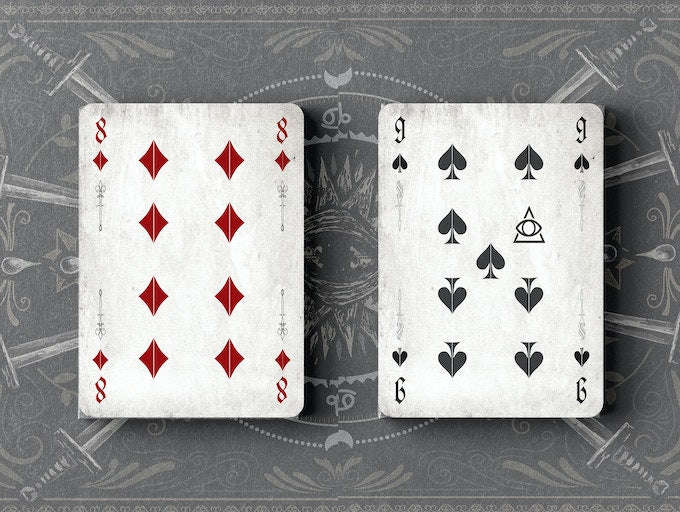 PlayingCardDecks.com-Illuminati Playing Cards 2 Deck Set NPCC