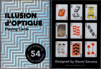 PlayingCardDecks.com-Illusion d'Optique Playing Cards USPCC