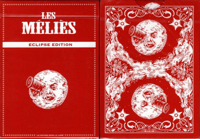 PlayingCardDecks.com-Les Méliés Red Eclipse Playing Cards USPCC