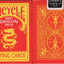 PlayingCardDecks.com-Red Dragon V2 Bicycle Playing Cards