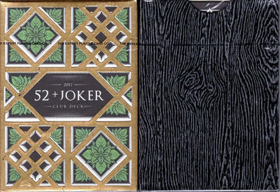 PlayingCardDecks.com-52 Plus Joker 2017 Club Deck Playing Cards EPCC