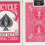 PlayingCardDecks.com-Fuchsia Rider Back Bicycle Playing Cards