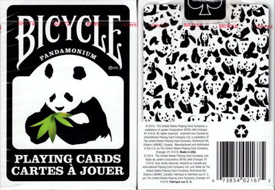 PlayingCardDecks.com-Panda Bicycle Playing Cards