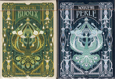 PlayingCardDecks.com-Nouveau Playing Cards EPCC: 2 Deck Set