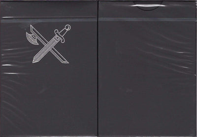 PlayingCardDecks.com-Black Kings Playing Cards USPCC ellusionist