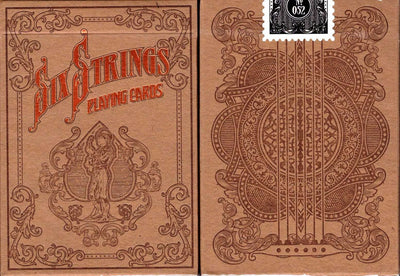 PlayingCardDecks.com-Six Strings Playing Cards USPCC