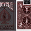 PlayingCardDecks.com-Foil Back v2 Bicycle Playing Cards: Crimson