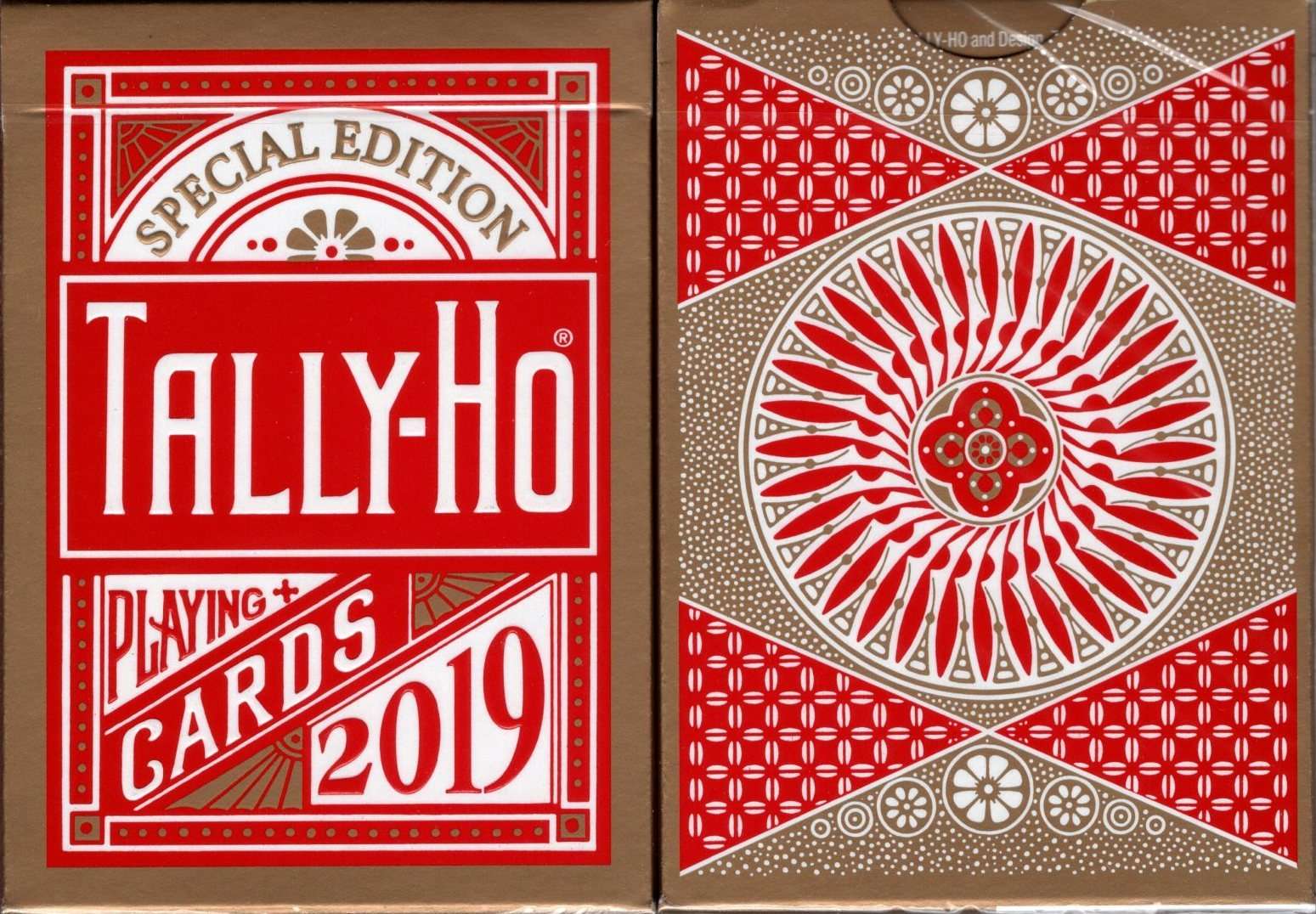 PlayingCardDecks.com-Tally-Ho 2019 Chinese New Year Cardistry Playing Cards