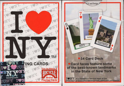 PlayingCardDecks.com-I Love NY Playing Cards USPCC