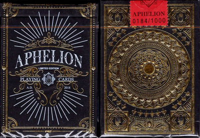 PlayingCardDecks.com-Aphelion Black Playing Cards LPCC