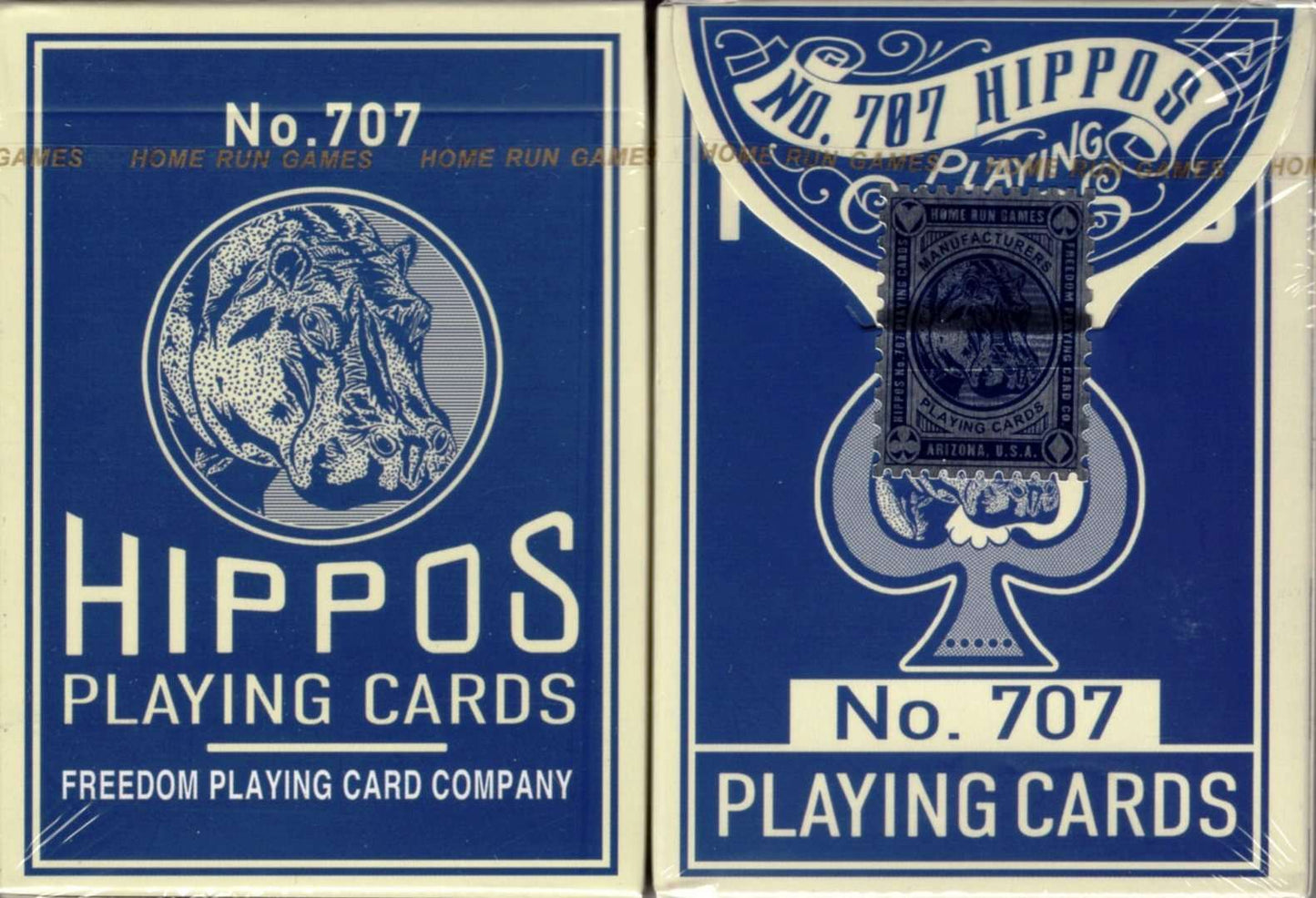 PlayingCardDecks.com-Hippos 707 Playing Cards FPCC