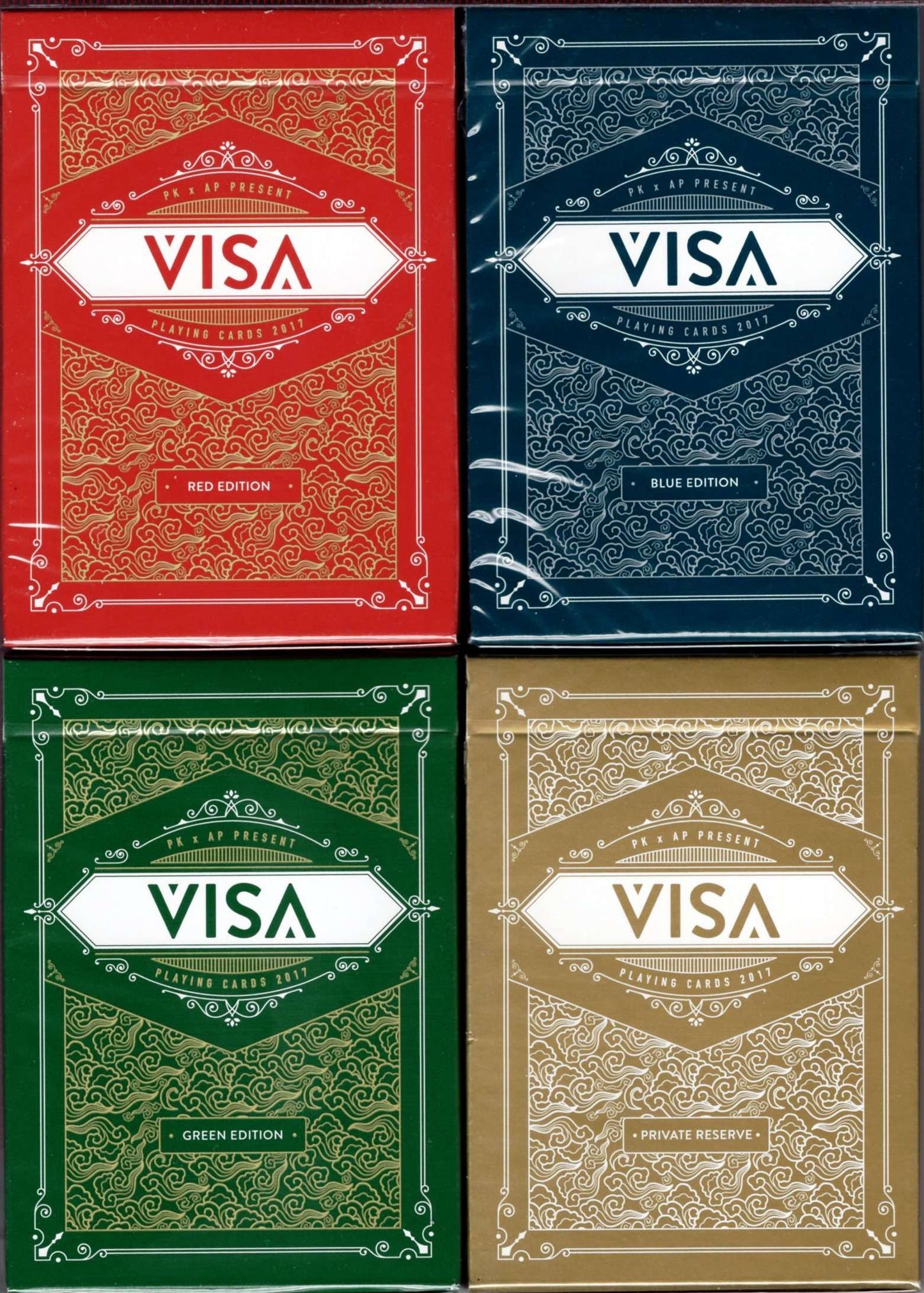 PlayingCardDecks.com-Visa Playing Cards USPCC