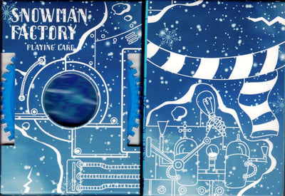 PlayingCardDecks.com-Snowman Factory Playing Cards USPCC (With Special Sleeve)