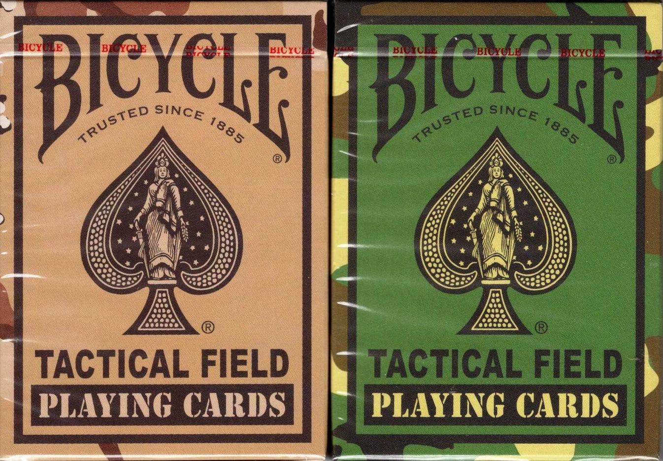 bicycle tactical field playing cards