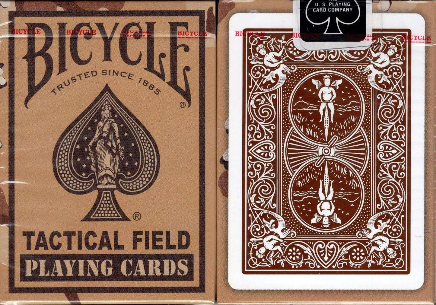 PlayingCardDecks.com-Tactical Field v2 Bicycle Playing Cards: Desert Brown