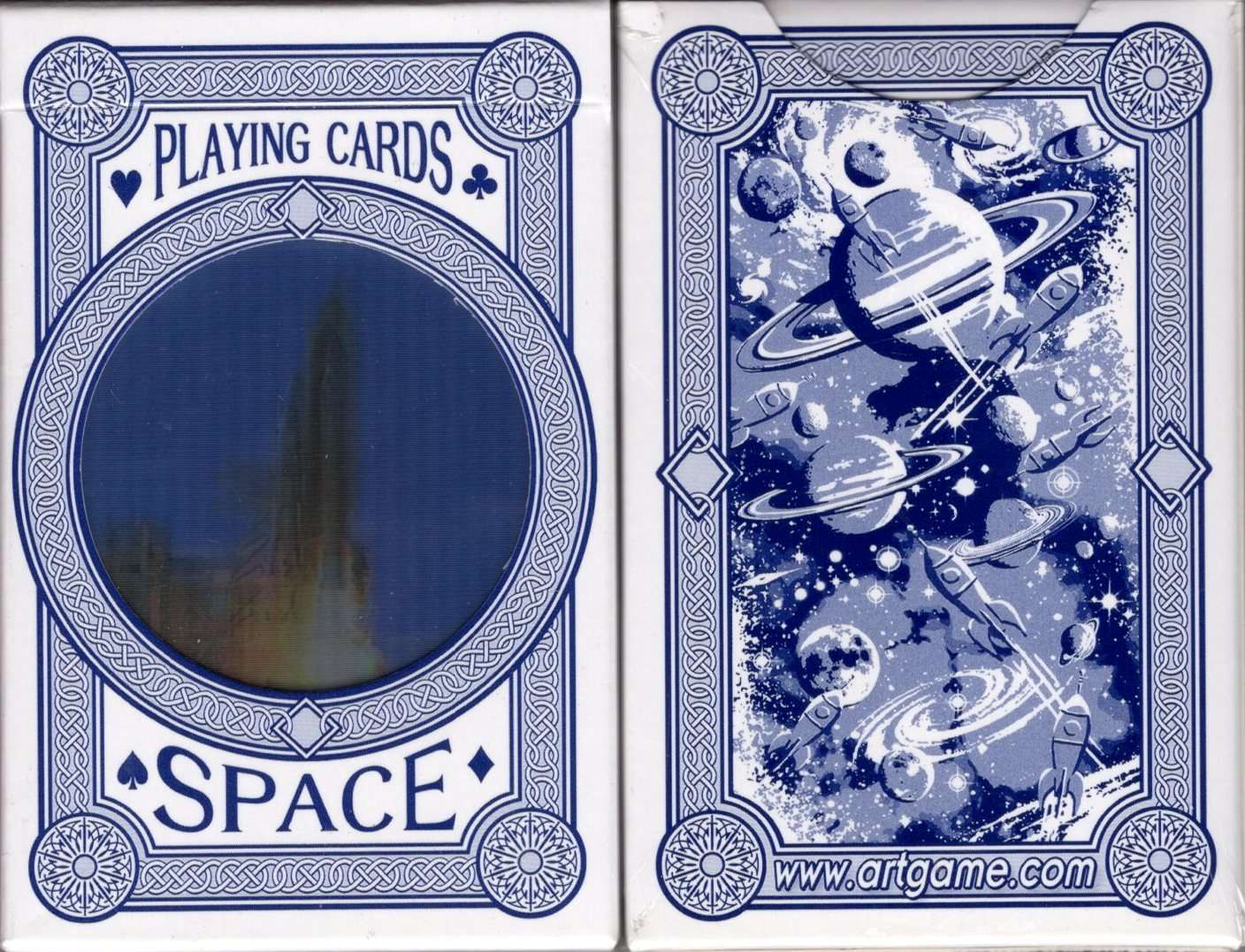 PlayingCardDecks.com-3D Playing Cards: Space