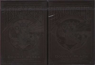 PlayingCardDecks.com-Double Black Bicycle Playing Cards