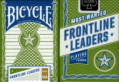 PlayingCardDecks.com-Frontline Leaders Bicycle Playing Cards