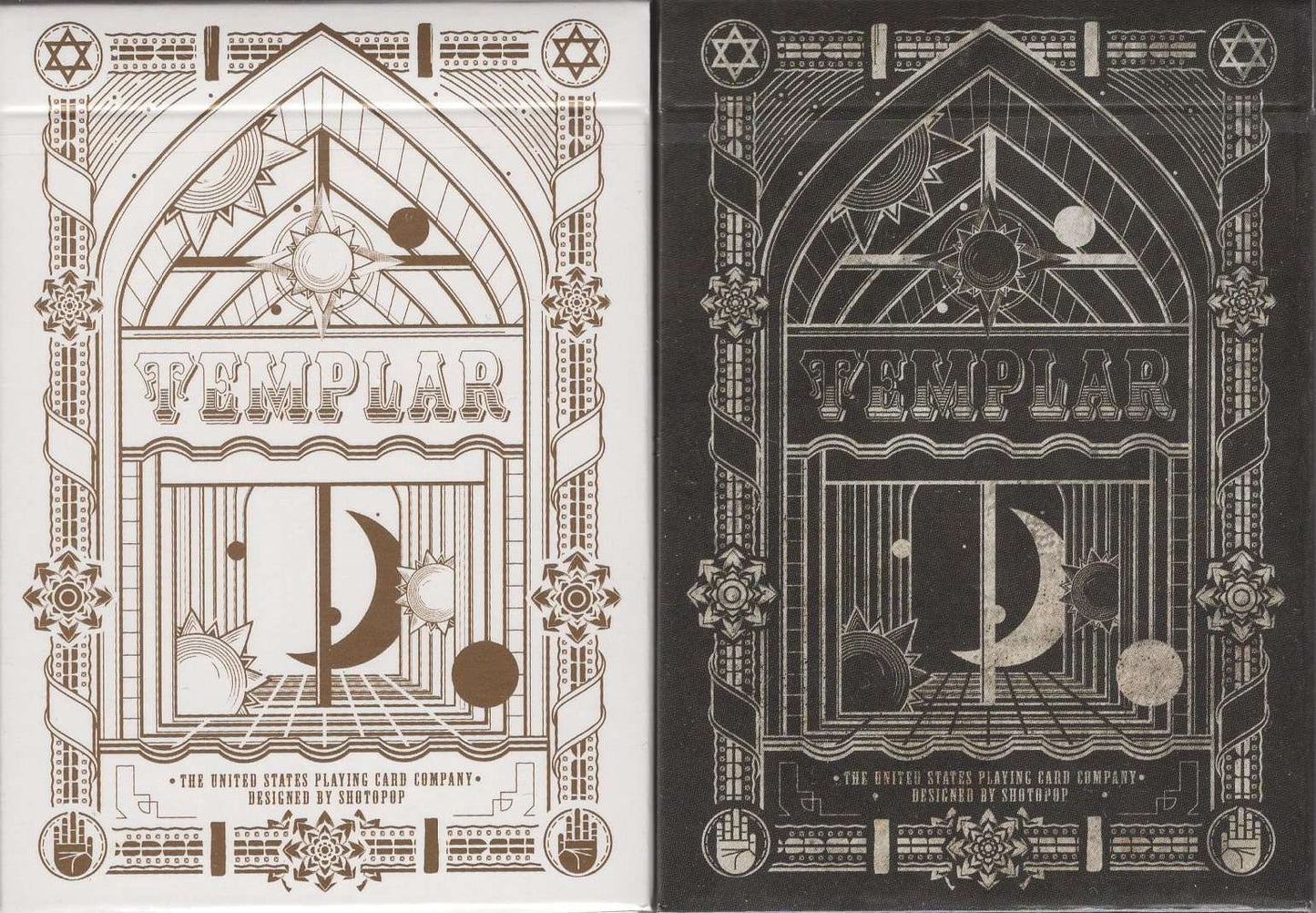 PlayingCardDecks.com-Templar Playing Cards USPCC: 2 Deck Set