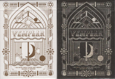 PlayingCardDecks.com-Templar Playing Cards USPCC: 2 Deck Set