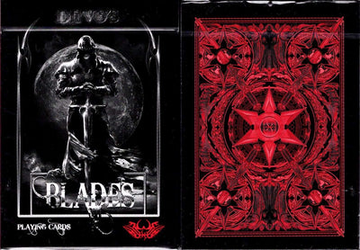 PlayingCardDecks.com-Blades Blood Moon Playing Cards USPCC