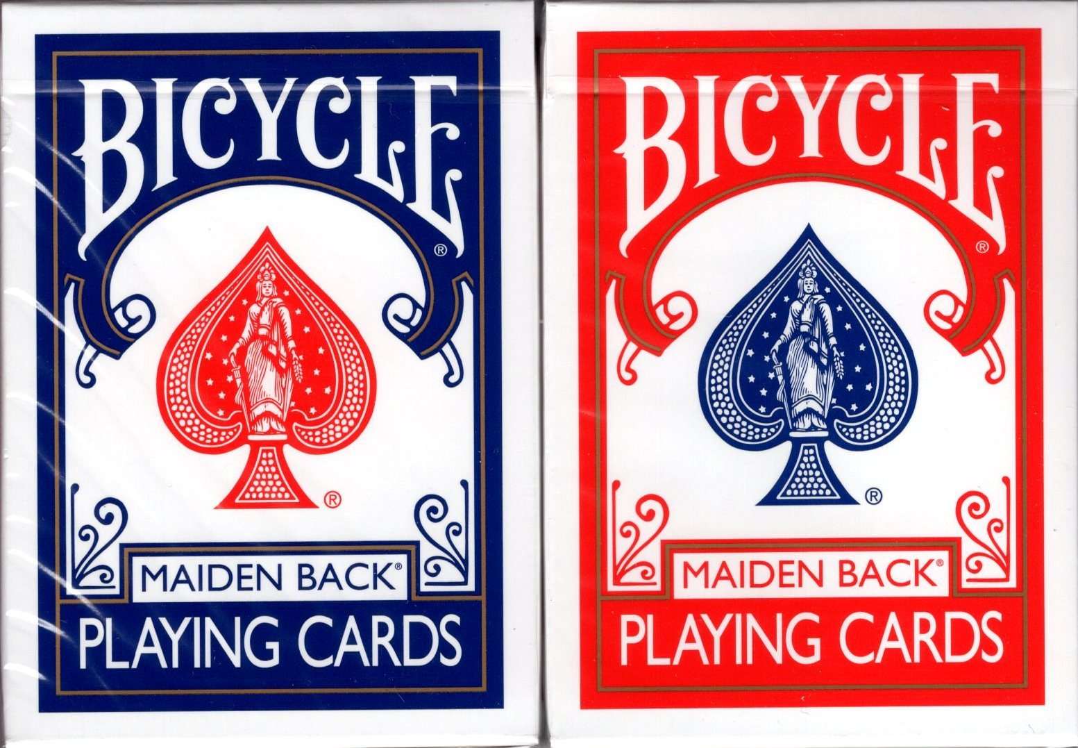 PlayingCardDecks.com-Marked Maiden Back Bicycle Playing Cards