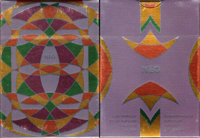 PlayingCardDecks.com-NEO Foil Tuck Case Playing Cards WJP