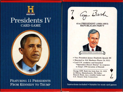 PlayingCardDecks.com-Presidents IV Card Game USGS