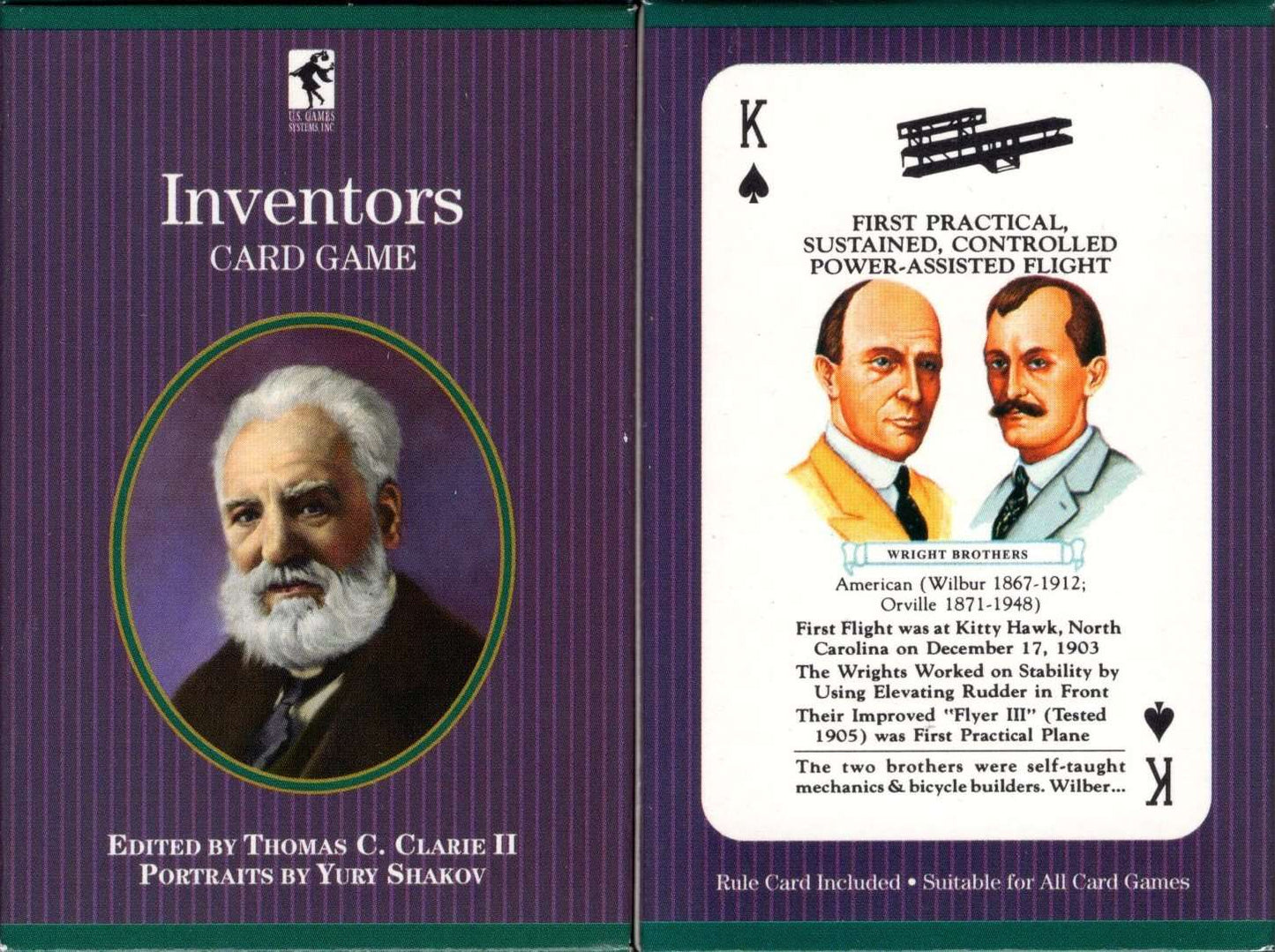 PlayingCardDecks.com-Inventors Playing Cards USGS