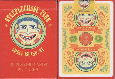 PlayingCardDecks.com-Steeplechase Park Playing Cards USPCC