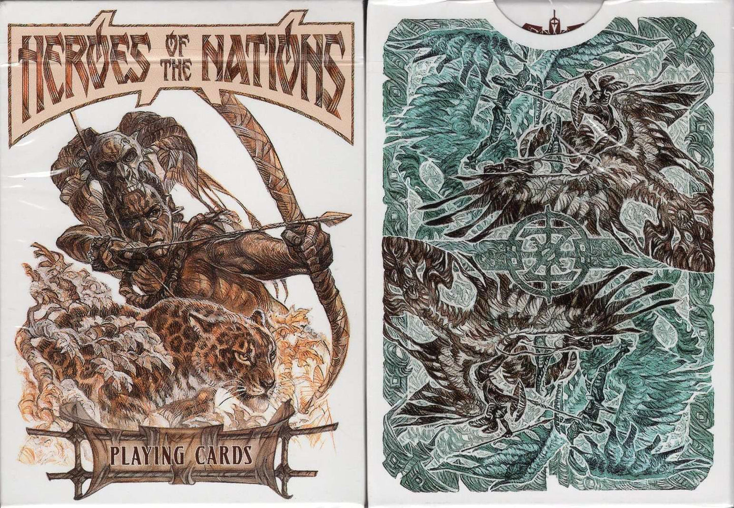 PlayingCardDecks.com-Heroes of the Nations Playing Cards USPCC