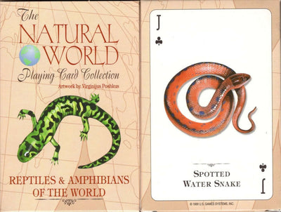 PlayingCardDecks.com-Reptiles & Amphibians of the Natural World Playing Cards USGS