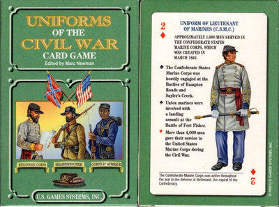 PlayingCardDecks.com-Uniforms of the Civil War Playing Cards USGS