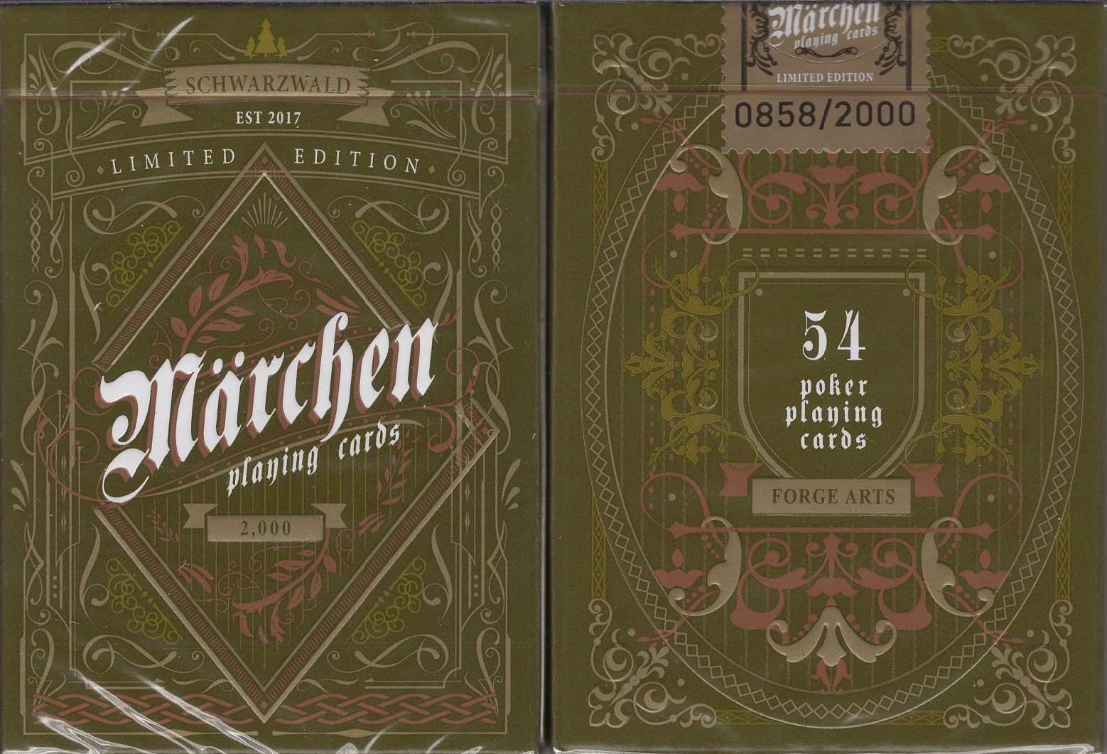 PlayingCardDecks.com-Marchen Playing Cards LPCC: Schwarzwald