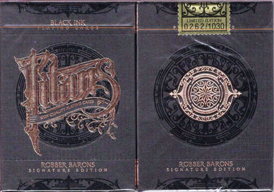 PlayingCardDecks.com-Titans Robber Barons Signature Playing Cards LPCC