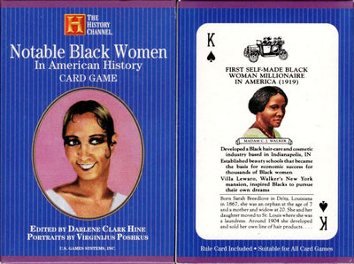 PlayingCardDecks.com-Notable Black Women in American History Playing Cards USGS