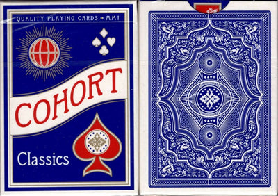 PlayingCardDecks.com-Cohort Blue Marked Playing Cards Cartamundi