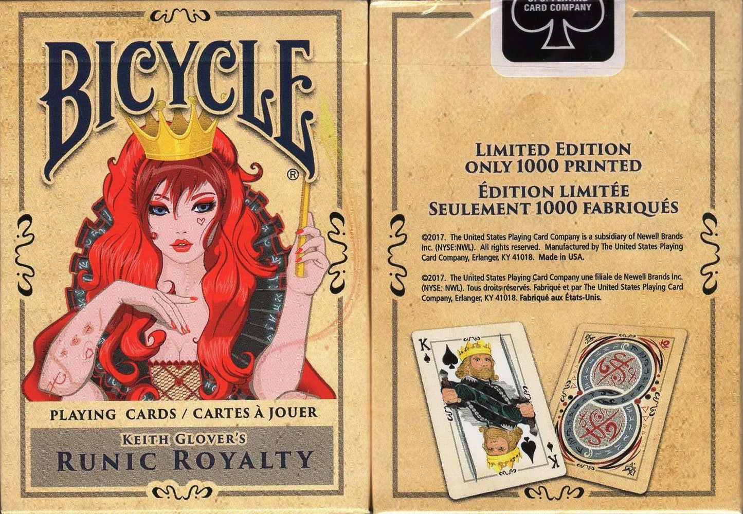 PlayingCardDecks.com-Runic Royalty Bicycle Playing Cards