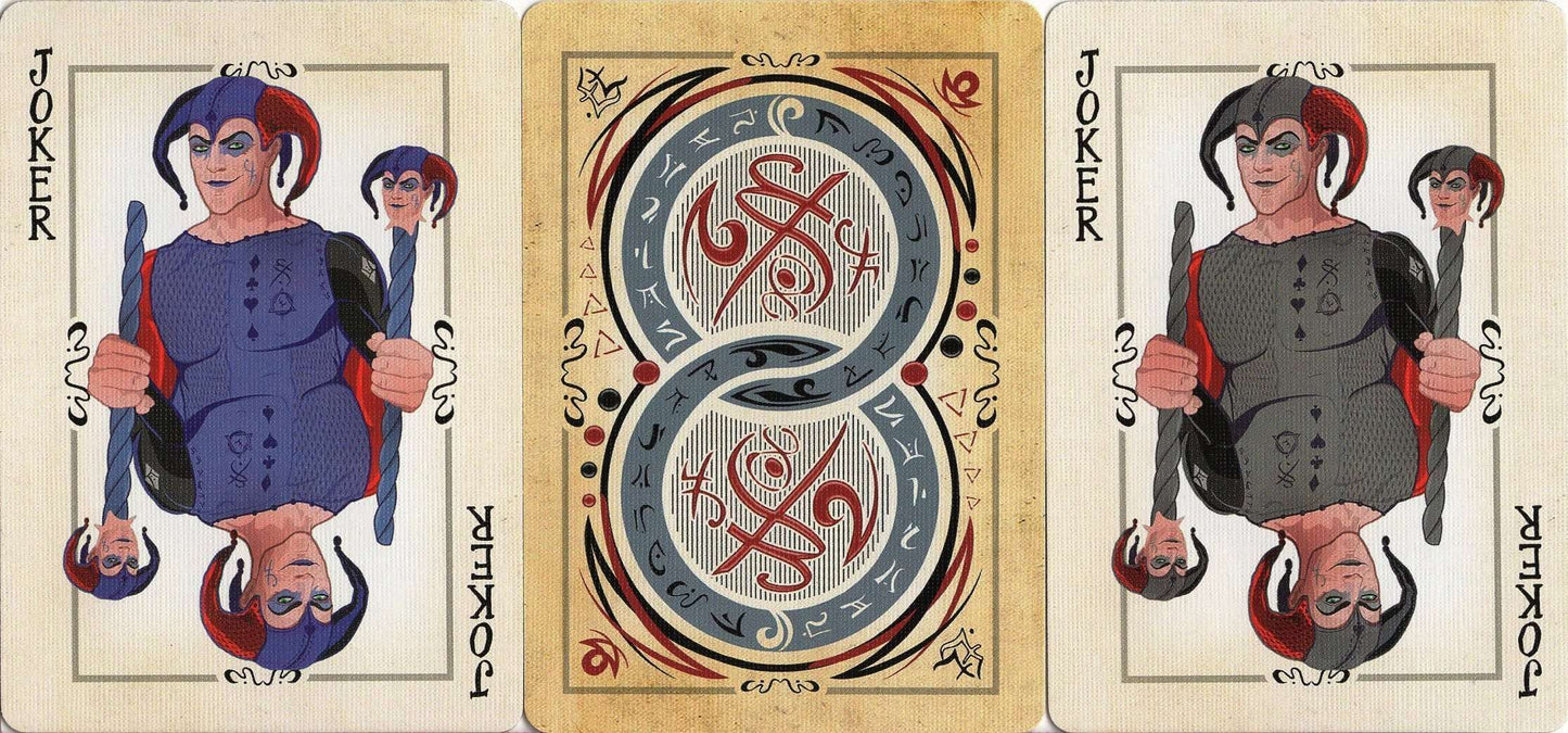 PlayingCardDecks.com-Runic Royalty Bicycle Playing Cards