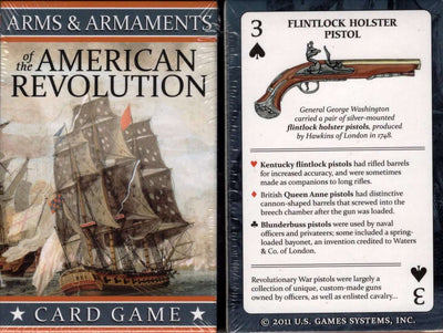 PlayingCardDecks.com-Arms & Armaments of the American Revolution Playing Cards USGS