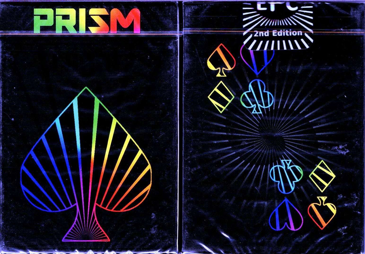 PlayingCardDecks.com-Prism Night v2 Playing Cards Deck LPCC