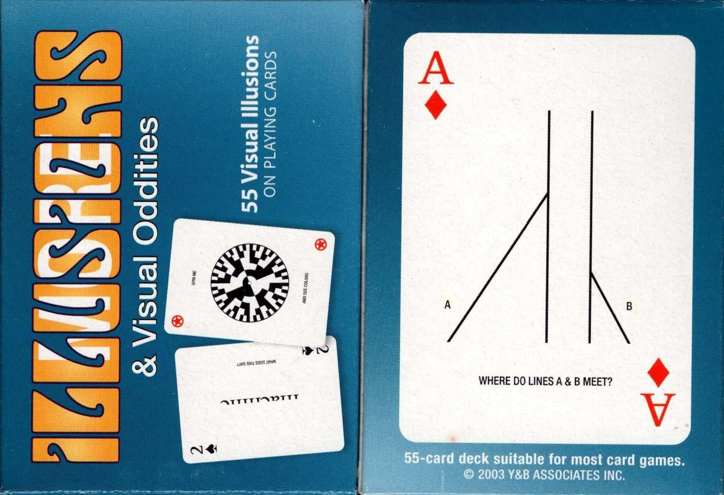 PlayingCardDecks.com-More Illusions & Visual Oddities Playing Cards USGS