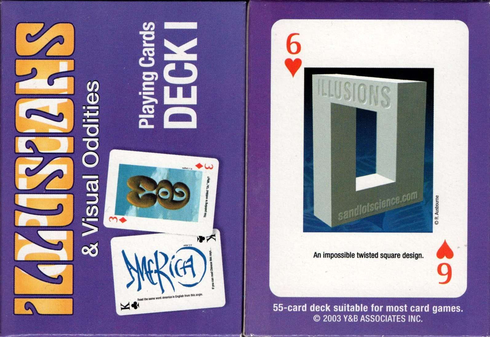 PlayingCardDecks.com-Illusions & Visual Oddities #1 Playing Cards USGS