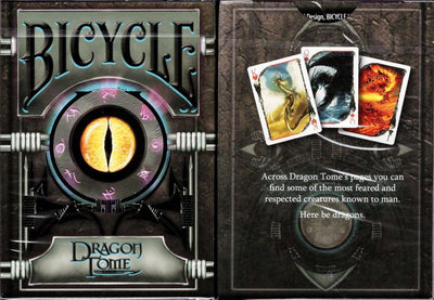 PlayingCardDecks.com-Dragon Tome Bicycle Playing Cards