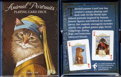 PlayingCardDecks.com-Animal Portraits Playing Cards USGS