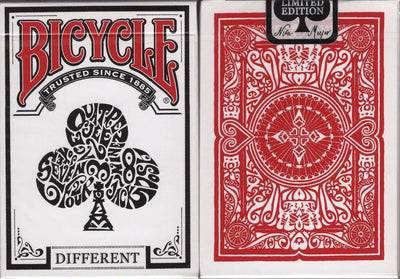 PlayingCardDecks.com-Different Bicycle Playing Cards - Red, Greenback & Black