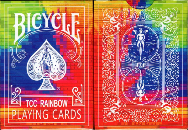 Rainbow TCC Bicycle Playing Cards